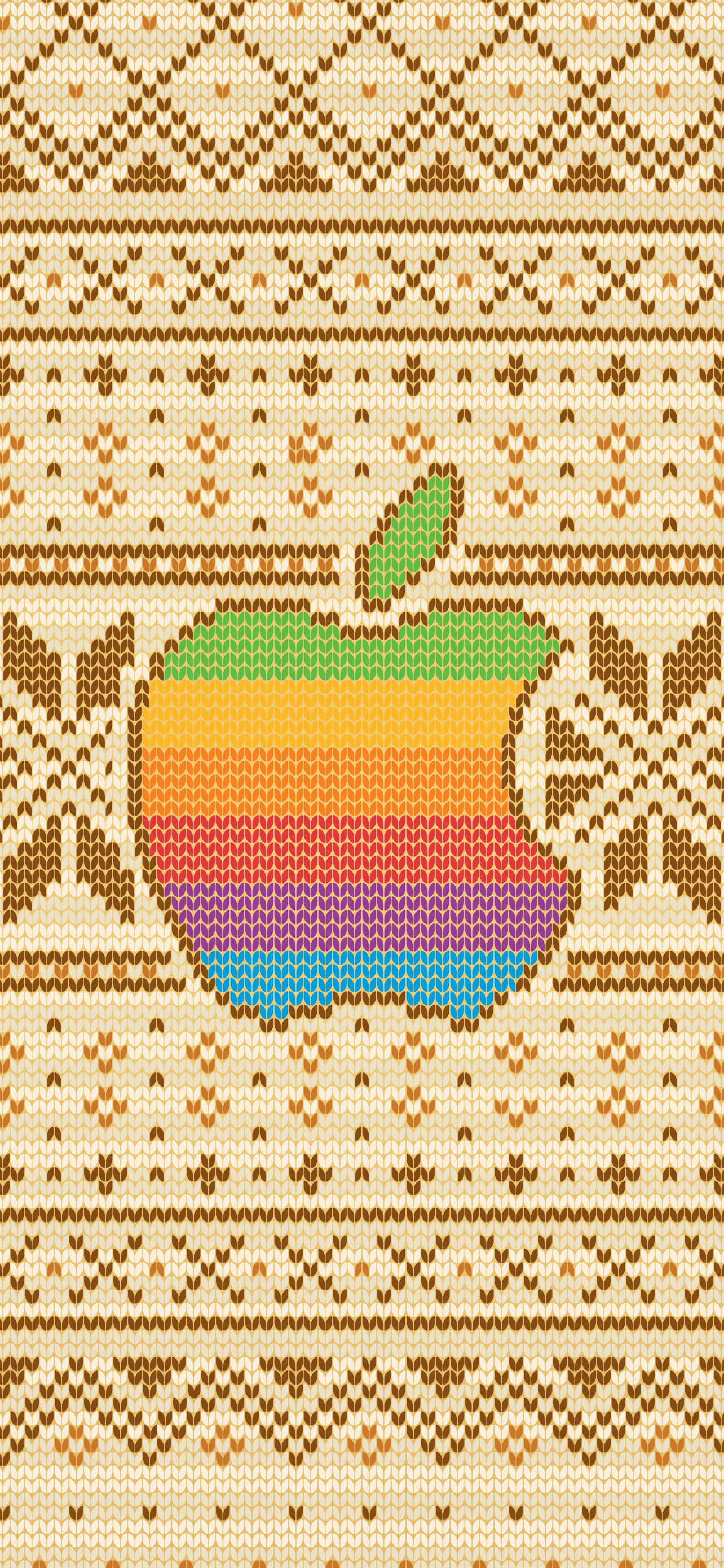 Download Apple Ugly Christmas Sweater Wallpapers • iPhone in Canada Blog